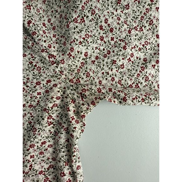 J Crew Men's Slim Button Down Shirt Secret Wash Shirting L/S Floral Print Size L - Picture 5 of 12